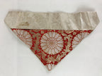 Japanese Buddhist Altar Table Cloth 24cm Uchishiki Vtg Triangle Uwajoku BU789