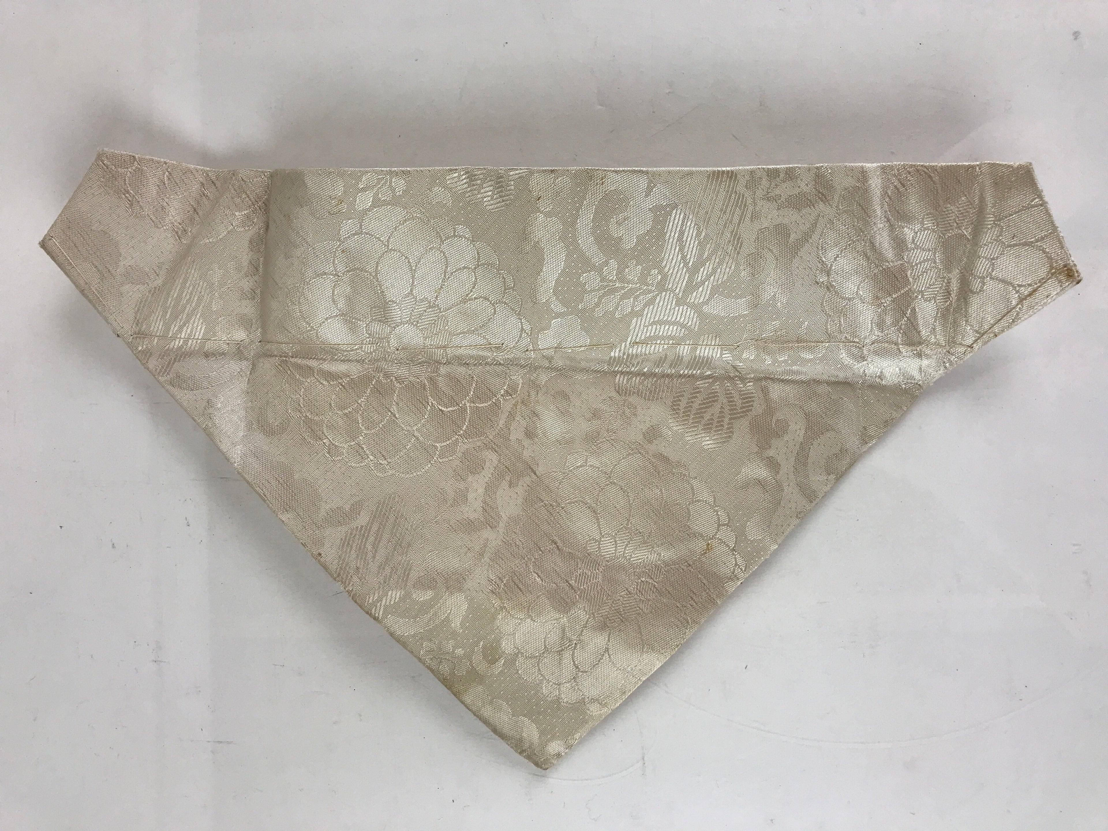 Japanese Buddhist Altar Table Cloth 24cm Uchishiki Vtg Triangle Uwajoku BU789