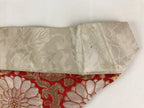 Japanese Buddhist Altar Table Cloth 24cm Uchishiki Vtg Triangle Uwajoku BU789