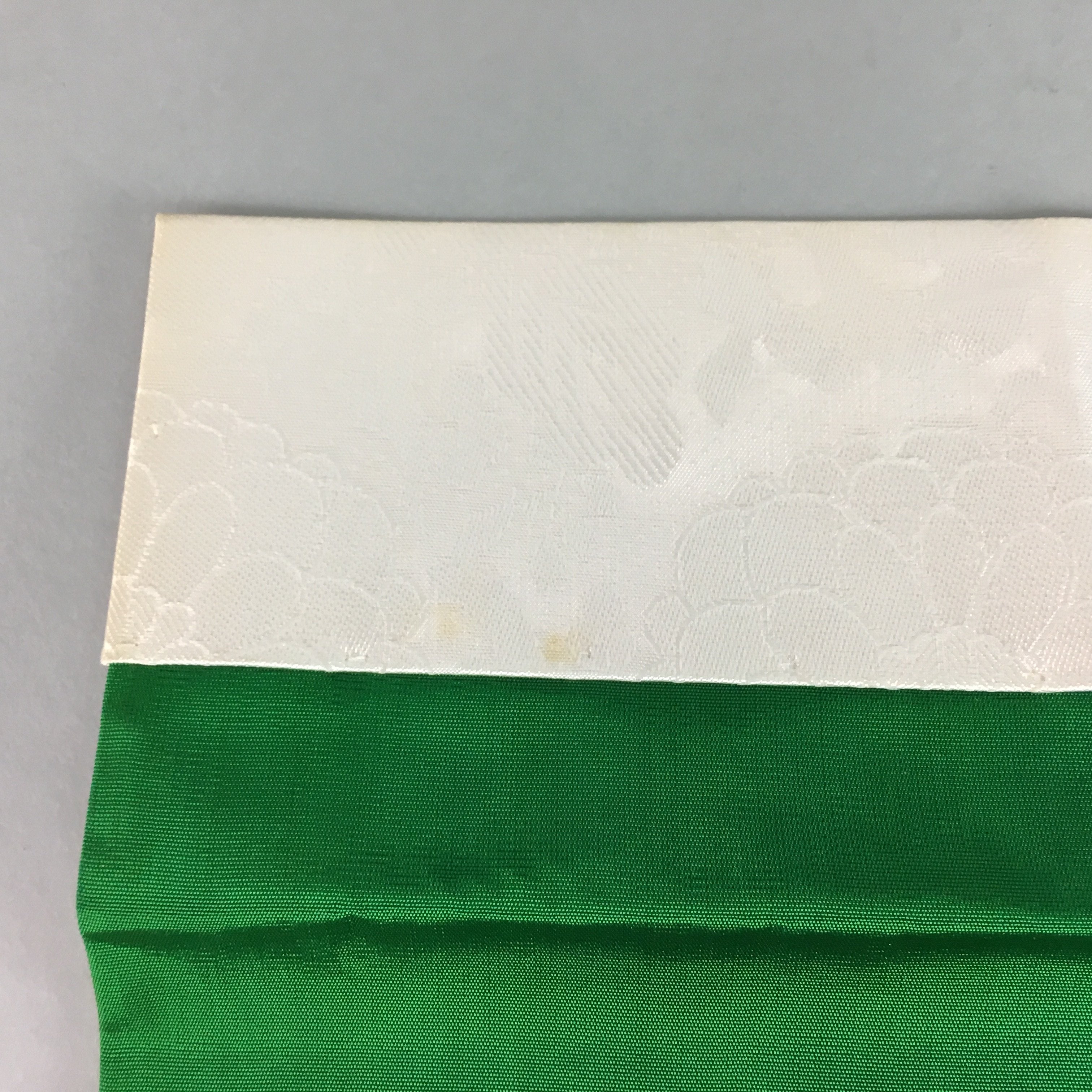 Japanese Buddhist Altar Table Cloth 31cm Uchishiki Rectangle Green Kyozukue B807