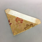 Japanese Buddhist Altar Table Cloth 33cm Uchishiki Gold Flower Kyozukue BU407