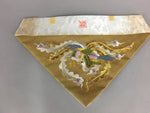Japanese Buddhist Altar Table Cloth 41.5cm Uchishiki Gold Peacock Kyozukue BU408