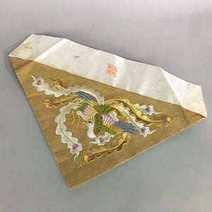 Japanese Buddhist Altar Table Cloth 41.5cm Uchishiki Gold Peacock Kyozukue BU421