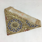 Japanese Buddhist Altar Table Cloth 41cm Uchishiki Triangle Flower Maejoku BU645