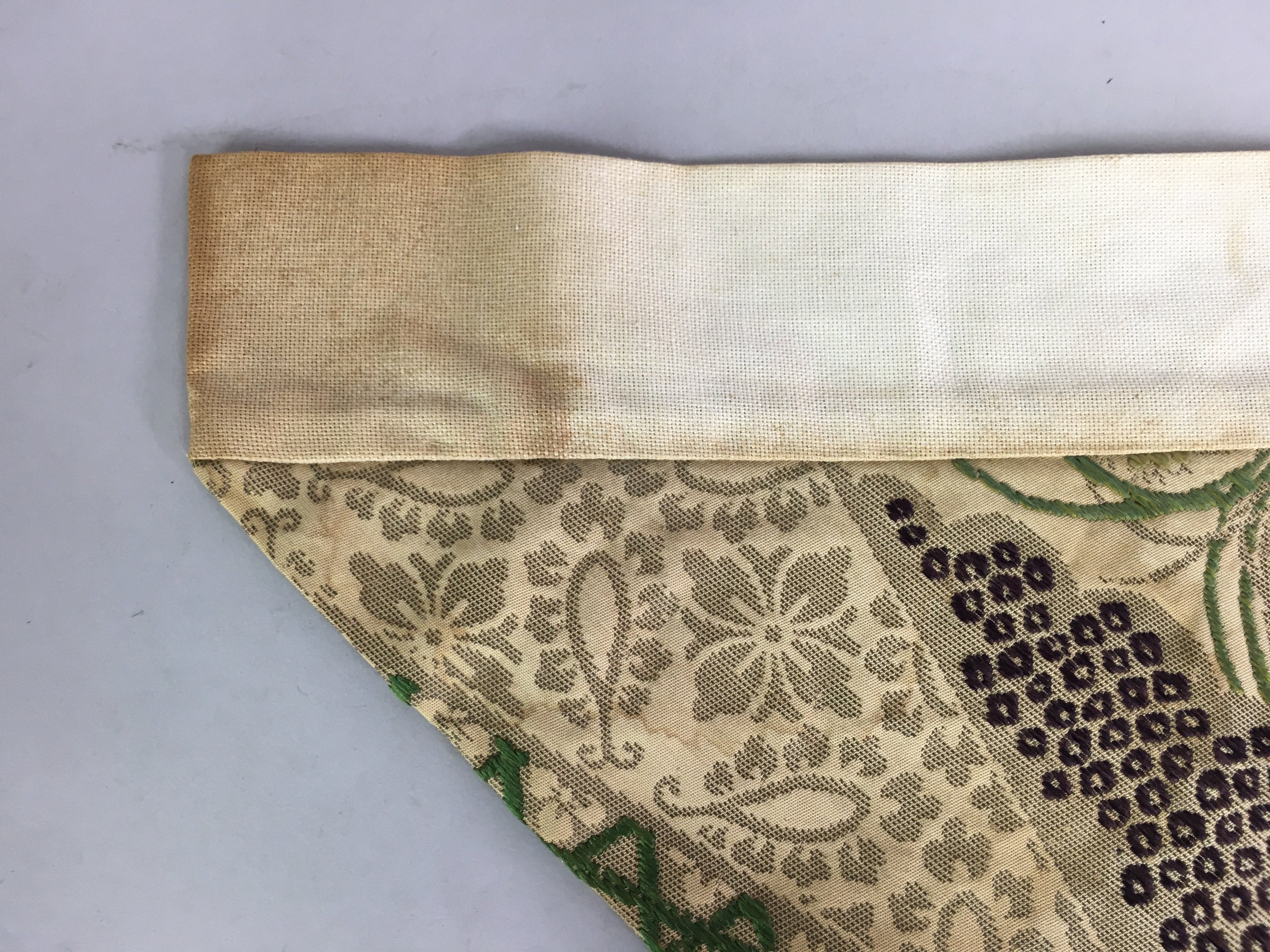 Japanese Buddhist Altar Table Cloth 42.5cm Uchishiki Flower Kyozukue BU428