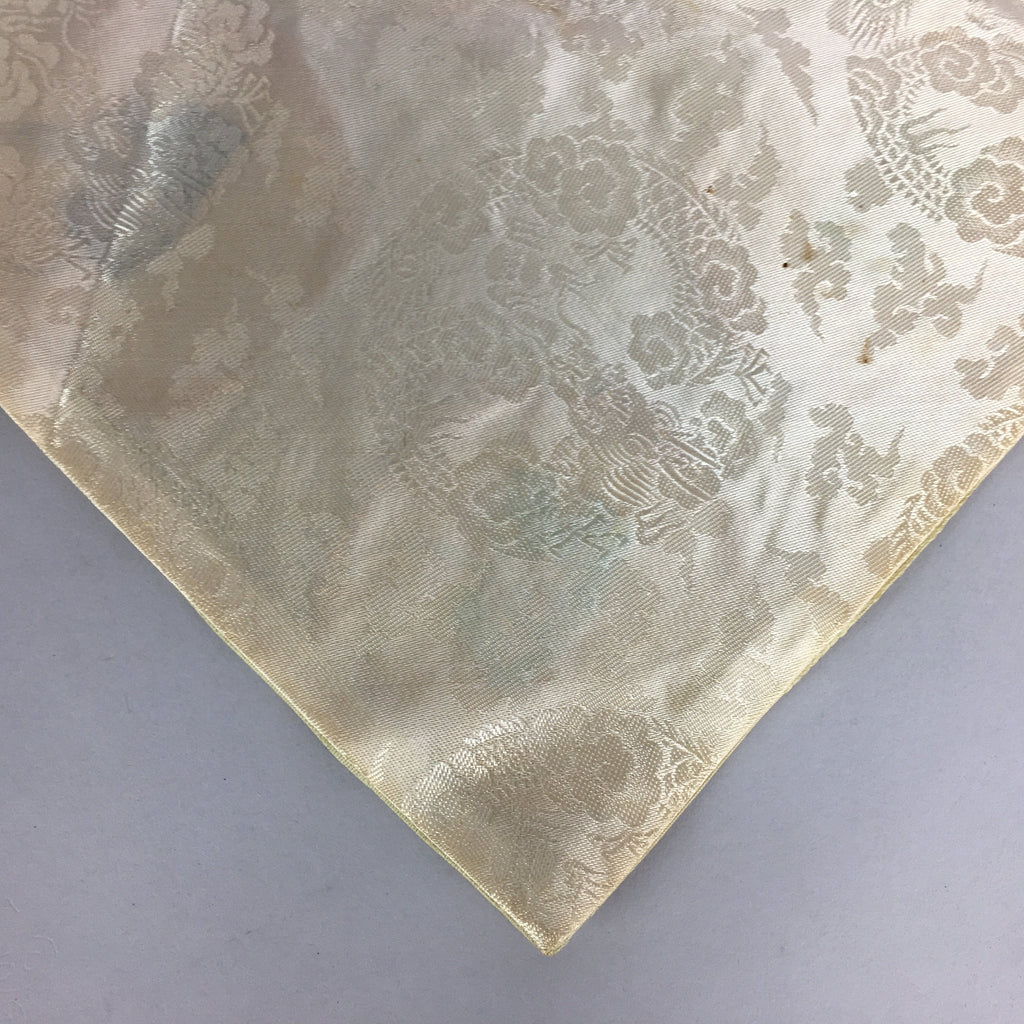 Japanese Buddhist Altar Table Cloth 46cm Uchishiki Gold Flower Kyozukue BU419