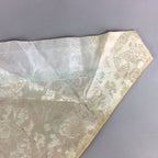 Japanese Buddhist Altar Table Cloth 46cm Uchishiki Gold Flower Kyozukue BU419