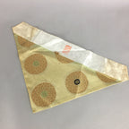 Japanese Buddhist Altar Table Cloth 46cm Uchishiki Gold Flower Kyozukue BU419