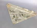 Japanese Buddhist Altar Table Cloth 59cm Uchishiki White Crane Kyozukue BU405