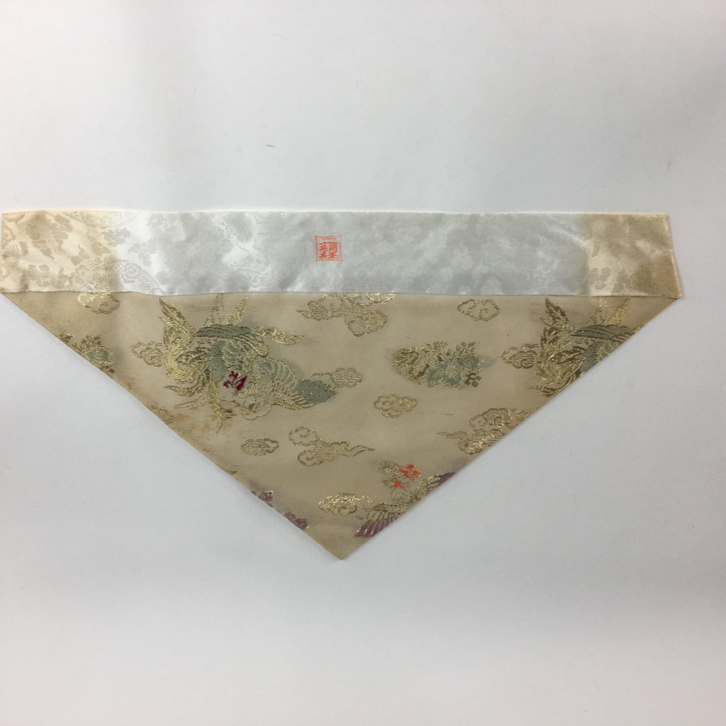 Japanese Buddhist Altar Table Cloth 60cm Uchishiki Birds Cloud Kyozukue BU464