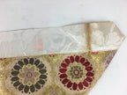 Japanese Buddhist Altar Table Cloth 61.5cm Uchishiki Flower Maejoku BU643