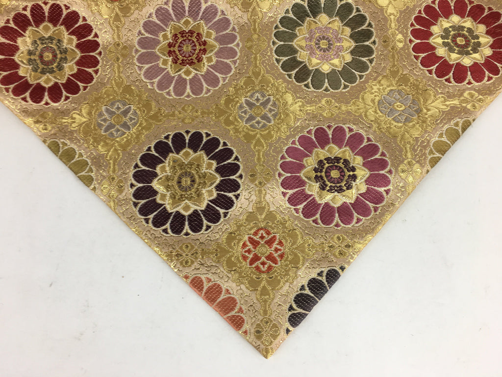 Japanese Buddhist Altar Table Cloth 61.5cm Uchishiki Flower Maejoku BU643
