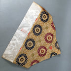 Japanese Buddhist Altar Table Cloth 63cm Uchishiki Gold Floral Kyozukue BU216