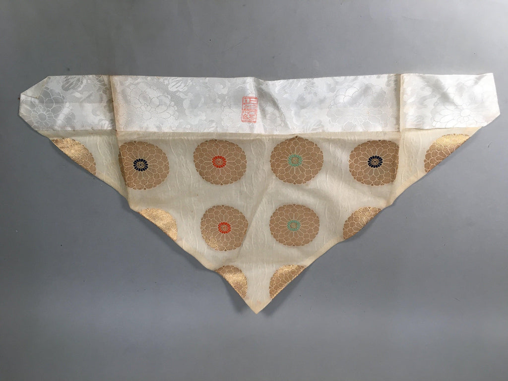 Japanese Buddhist Altar Table Cloth 67.5cm Uchishiki Gold Floral Kyozukue BU217