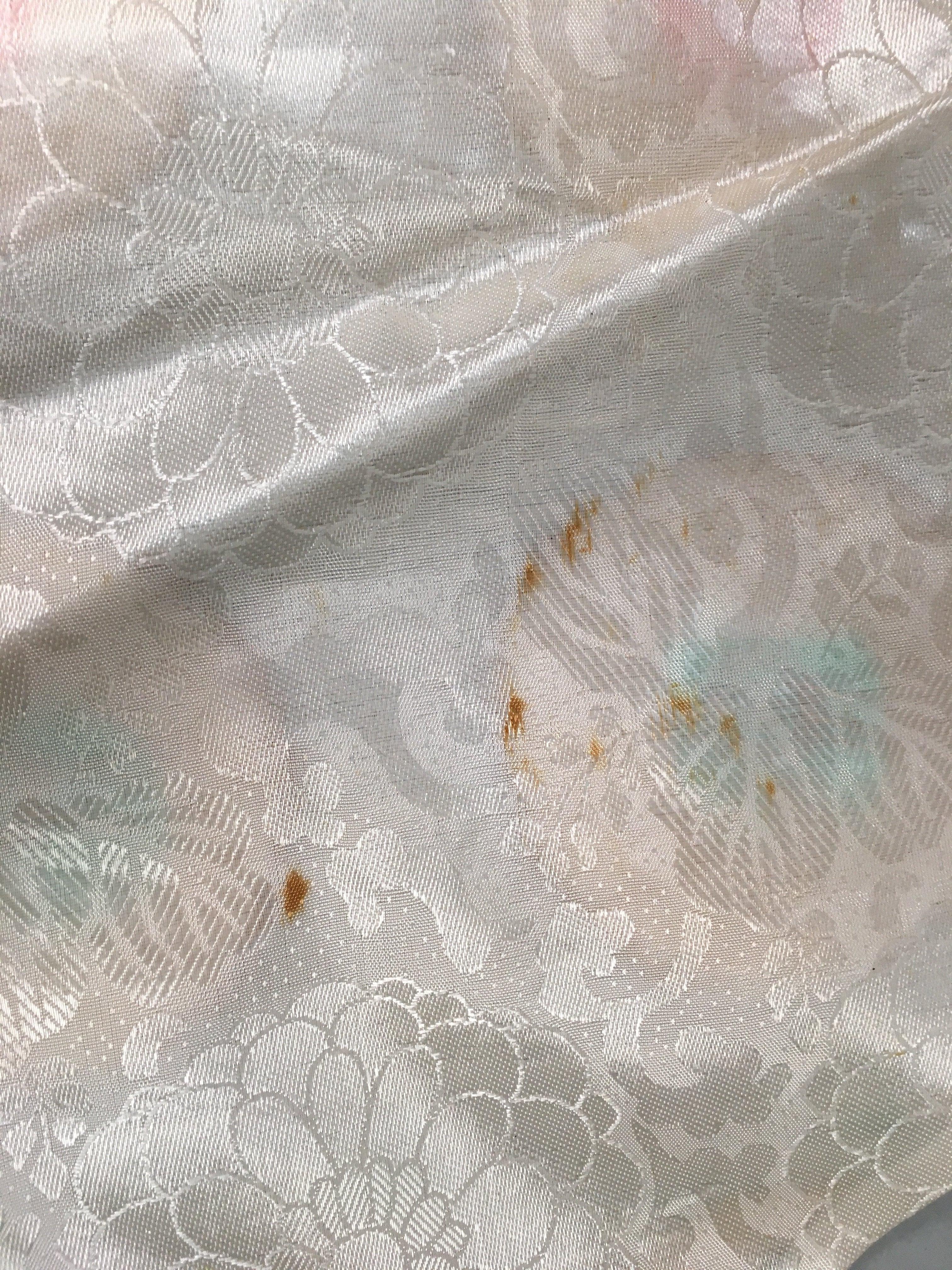 Japanese Buddhist Altar Table Cloth 67.5cm Uchishiki Gold Floral Kyozukue BU217