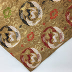 Japanese Buddhist Altar Table Cloth 83cm Uchishiki Gold Red Blue Kyozukue BU462