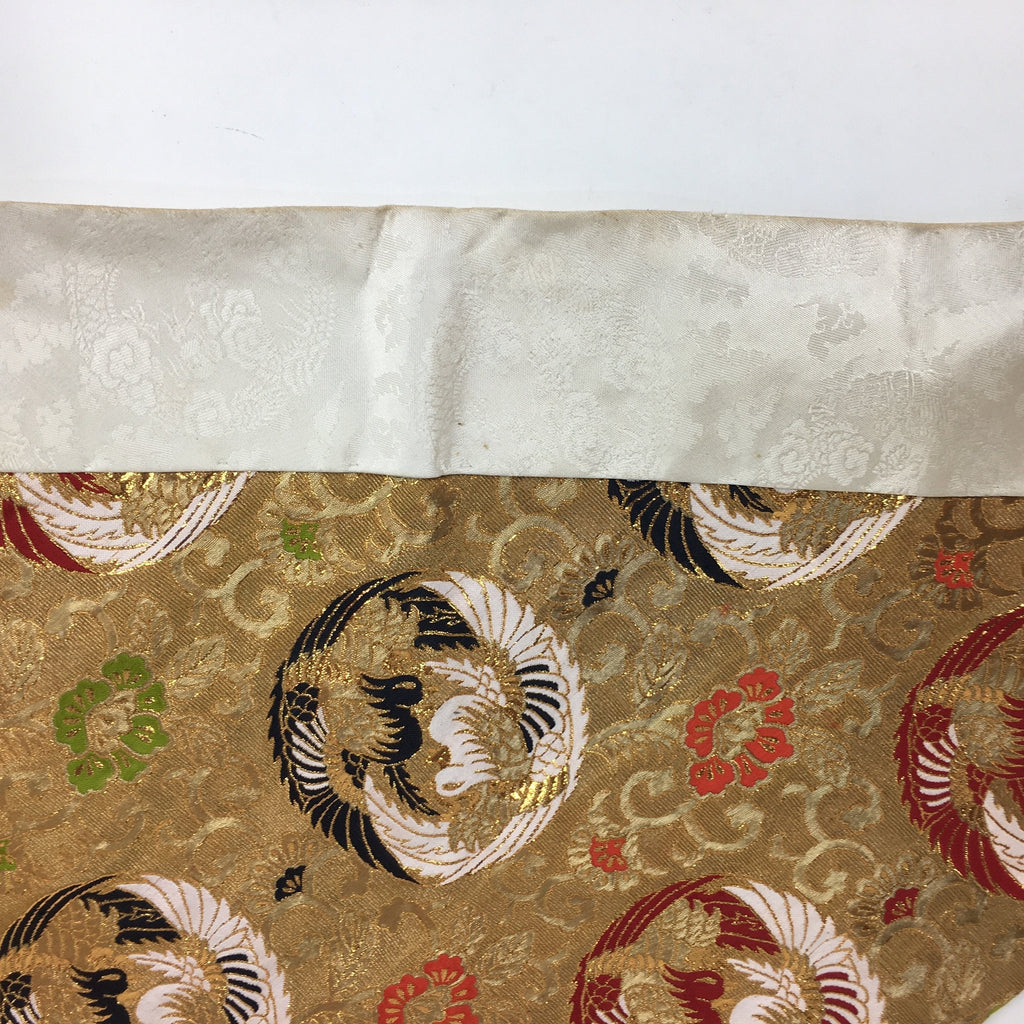 Japanese Buddhist Altar Table Cloth 83cm Uchishiki Gold Red Blue Kyozukue BU462