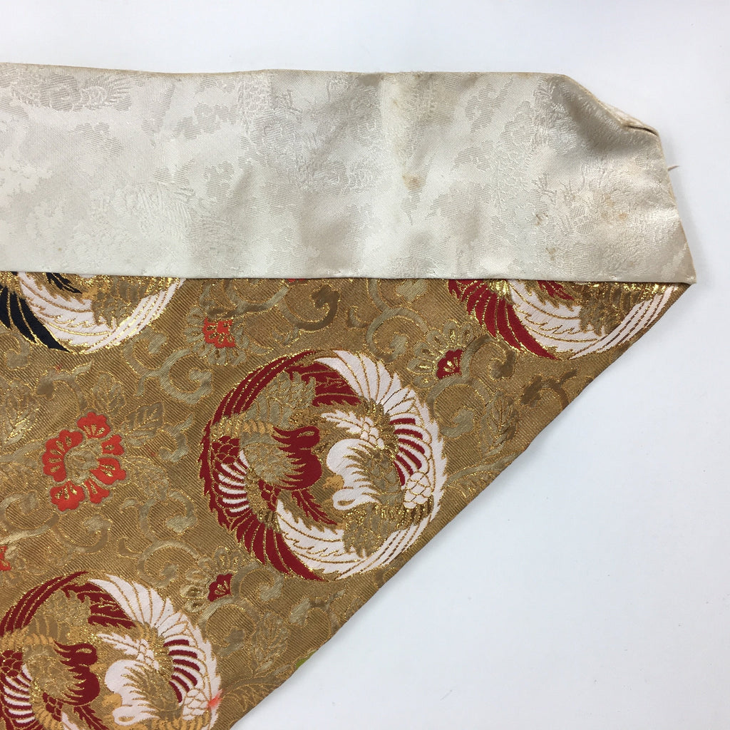 Japanese Buddhist Altar Table Cloth 83cm Uchishiki Gold Red Blue Kyozukue BU462