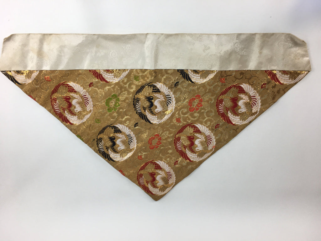 Japanese Buddhist Altar Table Cloth 83cm Uchishiki Gold Red Blue Kyozukue BU462