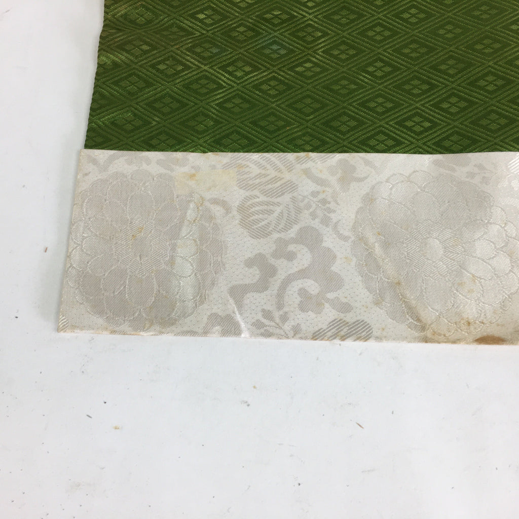 Japanese Buddhist Altar Table Cloth Cover Vtg Uchishiki Rectangle Maejoku BU630