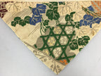 Japanese Buddhist Altar Table Cloth Vtg 28.5cm Uchishiki Flower Kyozukue BU429