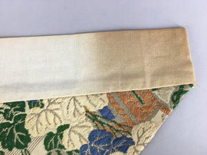 Japanese Buddhist Altar Table Cloth Vtg 28.5cm Uchishiki Flower Kyozukue BU429