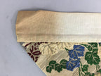Japanese Buddhist Altar Table Cloth Vtg 28.5cm Uchishiki Flower Kyozukue BU429