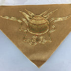 Japanese Buddhist Altar Table Cloth Vtg 31cm Uchishiki Gold Shell Kyozukue BU420
