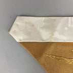 Japanese Buddhist Altar Table Cloth Vtg 31cm Uchishiki Gold Shell Kyozukue BU420