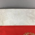 Japanese Buddhist Altar Table Cloth Vtg 31cm Uchishiki Red Kyozukue BU422