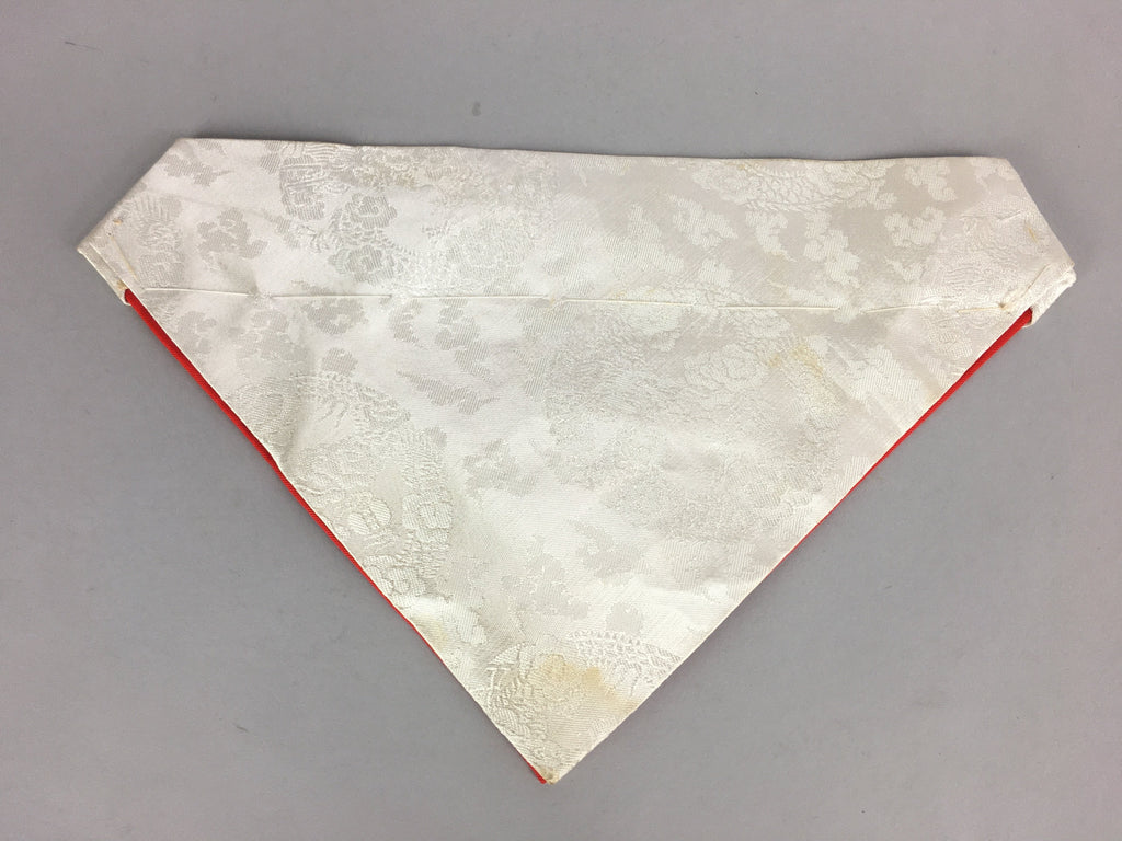 Japanese Buddhist Altar Table Cloth Vtg 31cm Uchishiki Red Kyozukue BU422
