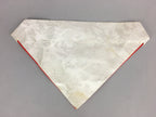 Japanese Buddhist Altar Table Cloth Vtg 31cm Uchishiki Red Kyozukue BU422