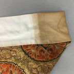 Japanese Buddhist Altar Table Cloth Vtg 39cm Uchishiki Kyozukue Embroidery BU43