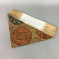 Japanese Buddhist Altar Table Cloth Vtg 39cm Uchishiki Kyozukue Embroidery BU43