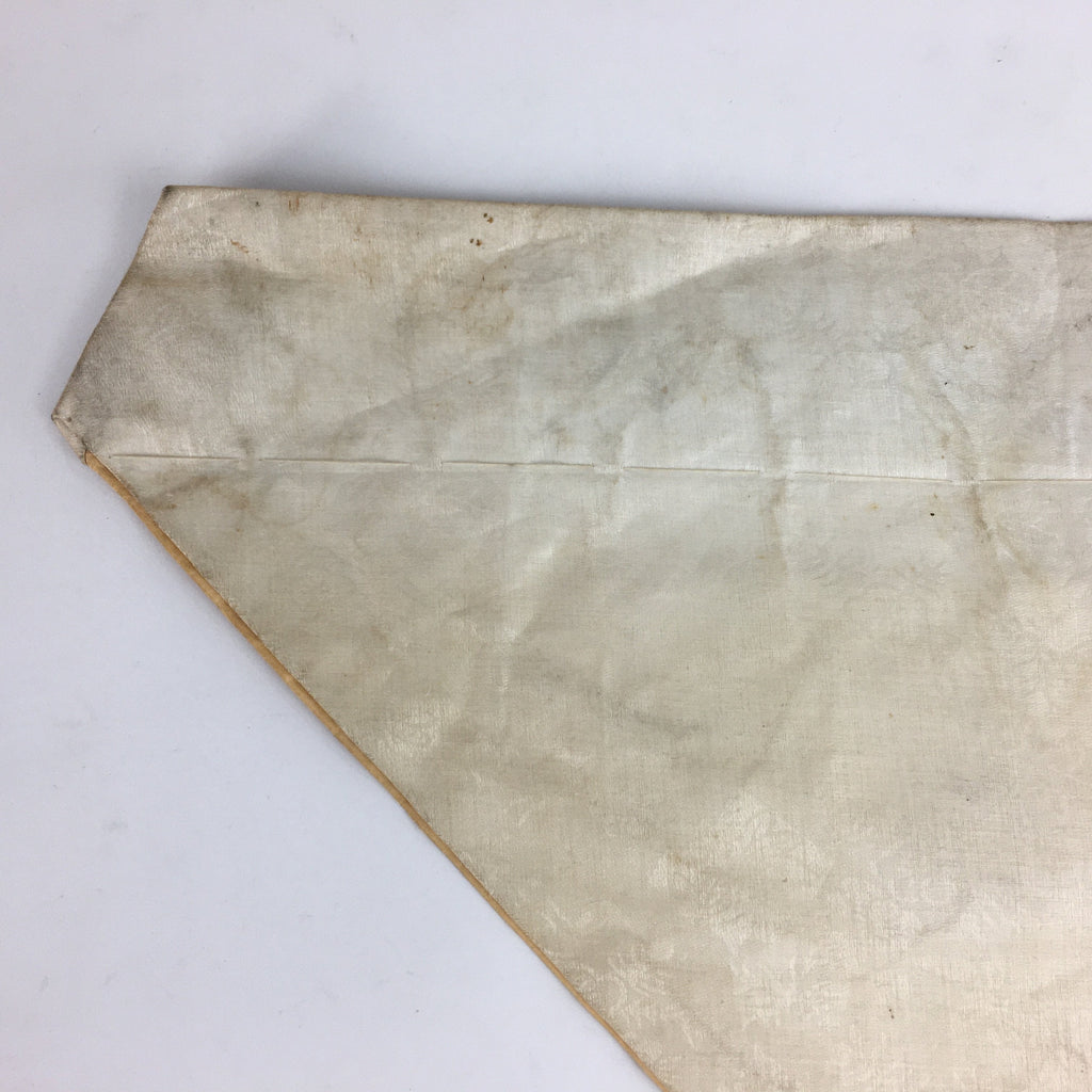 Japanese Buddhist Altar Table Cloth Vtg 46cm Uchishiki Gold Shell Kyozukue BU458