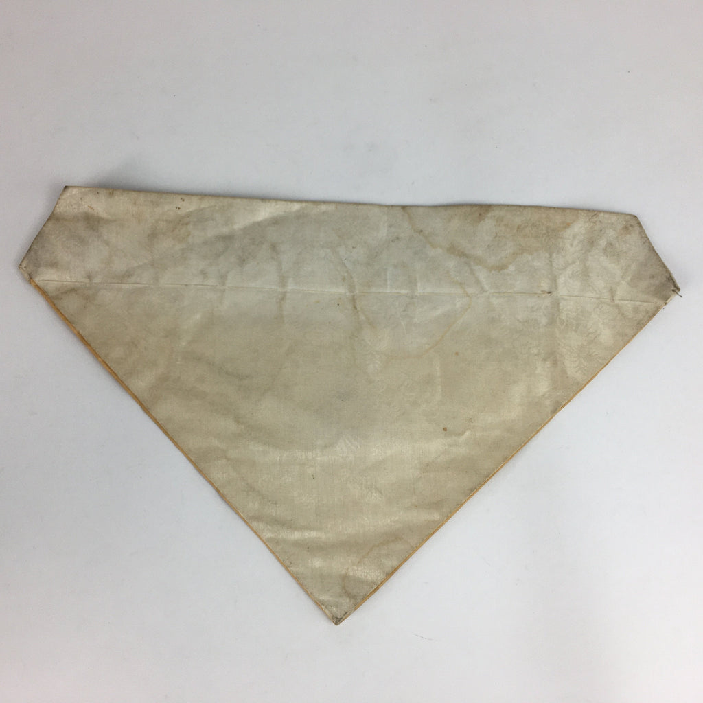 Japanese Buddhist Altar Table Cloth Vtg 46cm Uchishiki Gold Shell Kyozukue BU458