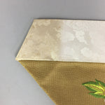 Japanese Buddhist Altar Table Cloth Vtg Uchishiki Gold Flower Kyozukue BU401