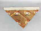 Japanese Buddhist Altar Table Cloth Vtg Uchishiki Gold RedMaejoku BU430