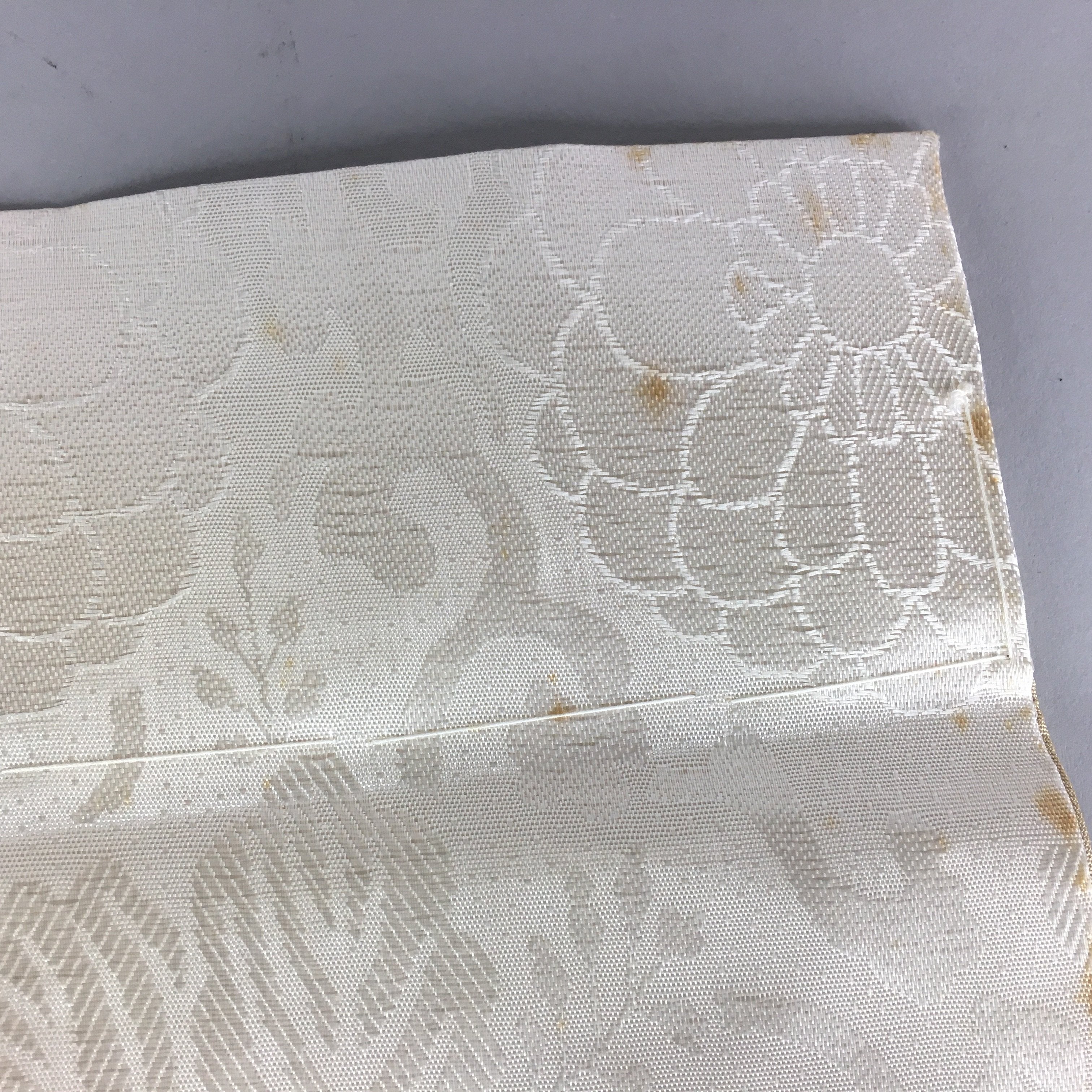 Japanese Buddhist Altar Table Cloth Vtg Uchishiki Rectangle Kyozukue BU425