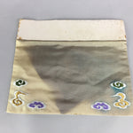 Japanese Buddhist Altar Table Cloth Vtg Uchishiki Rectangle Kyozukue BU425