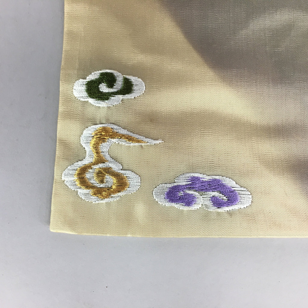 Japanese Buddhist Altar Table Cloth Vtg Uchishiki Rectangle Kyozukue BU425