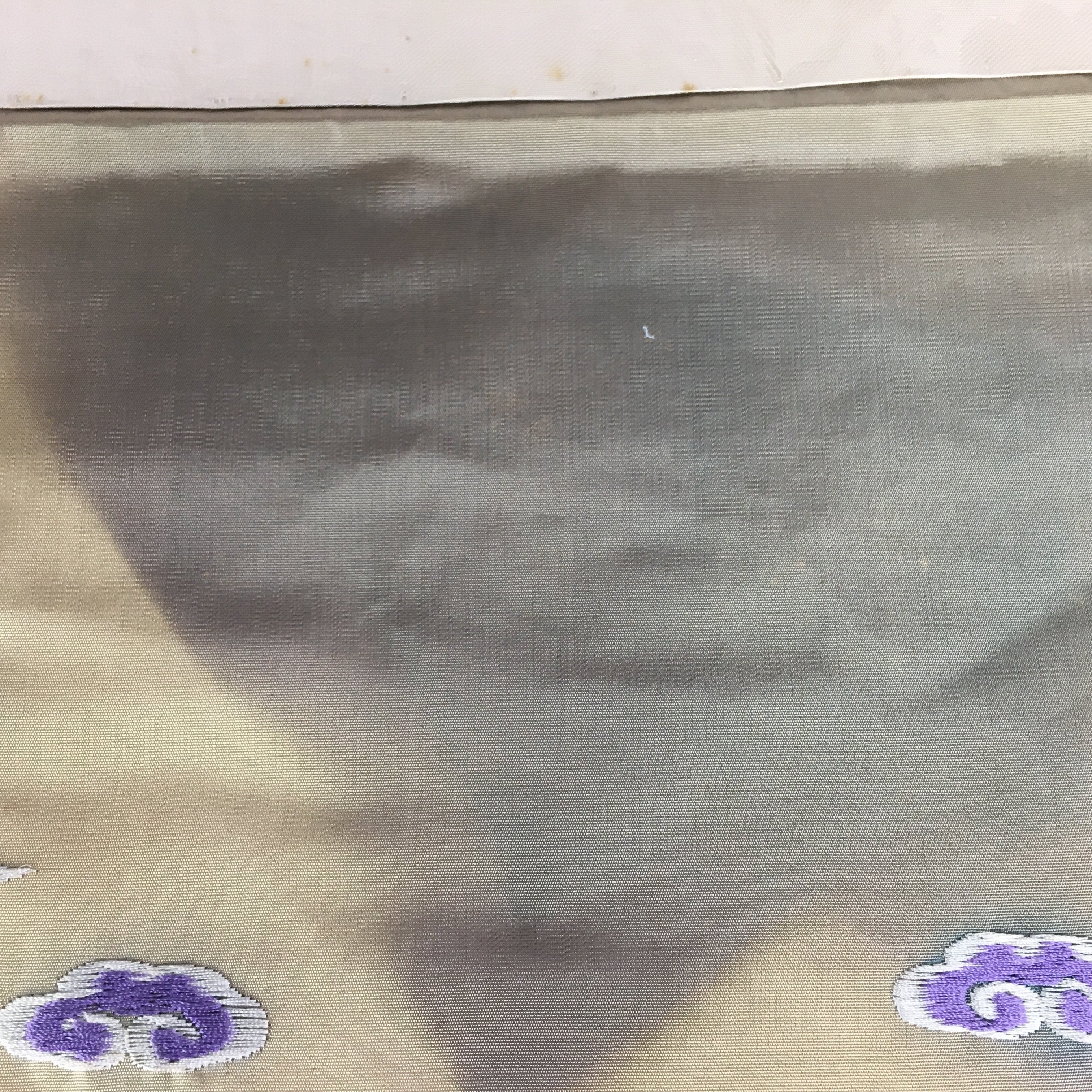 Japanese Buddhist Altar Table Cloth Vtg Uchishiki Rectangle Kyozukue BU425