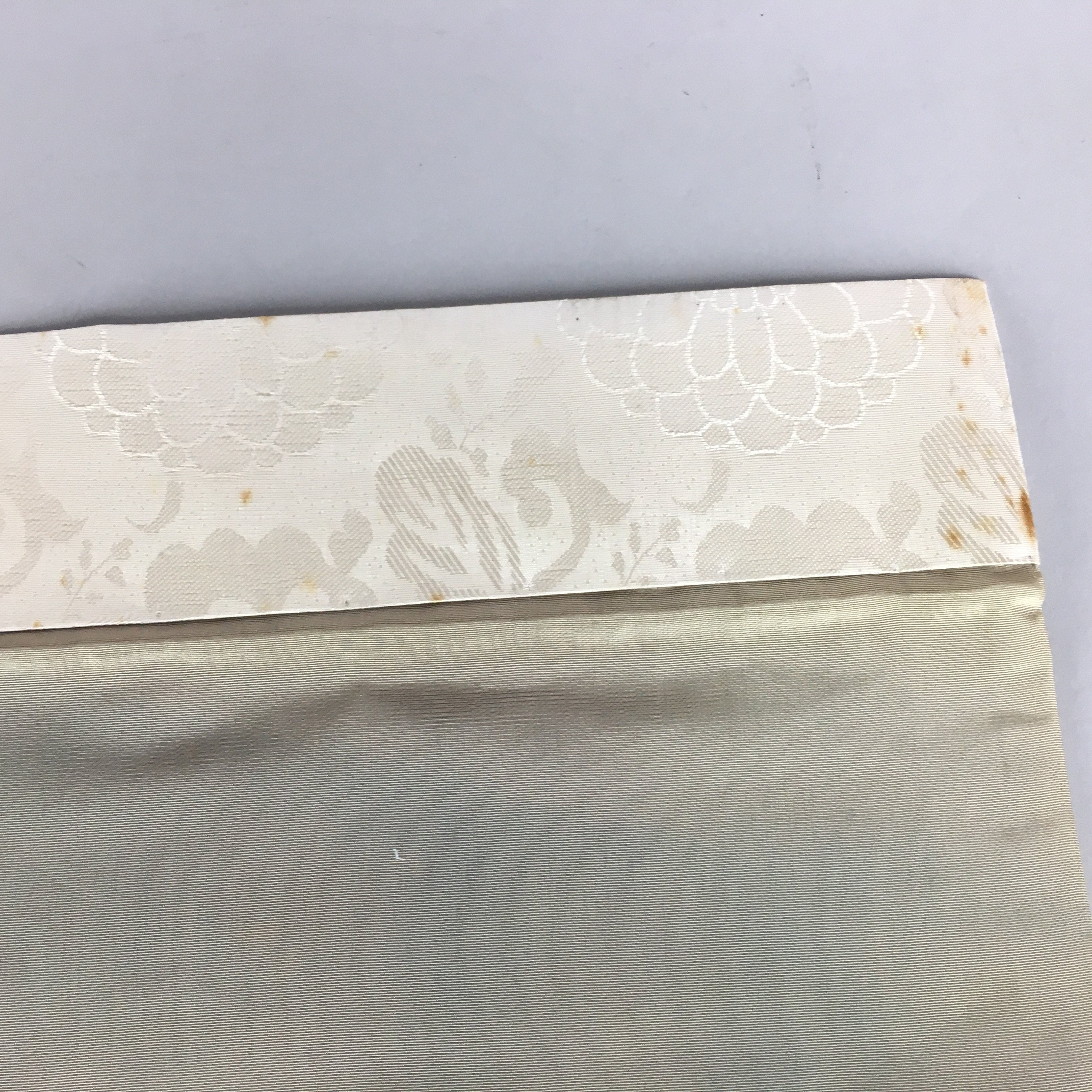 Japanese Buddhist Altar Table Cloth Vtg Uchishiki Rectangle Kyozukue BU425