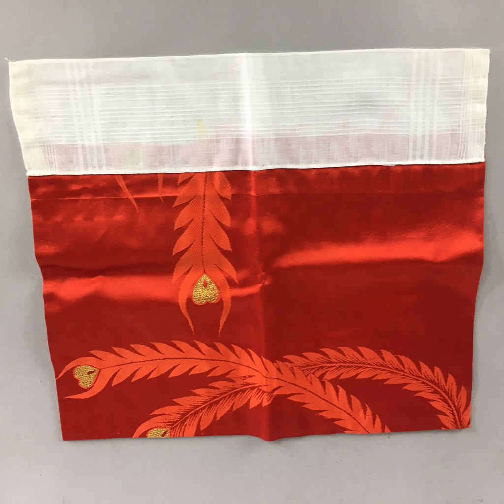 Japanese Buddhist Altar Table Cloth Vtg Uchishiki Rectangle Kyozukue BU426