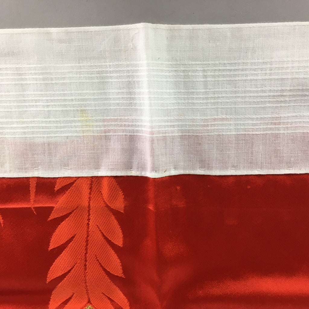 Japanese Buddhist Altar Table Cloth Vtg Uchishiki Rectangle Kyozukue BU426