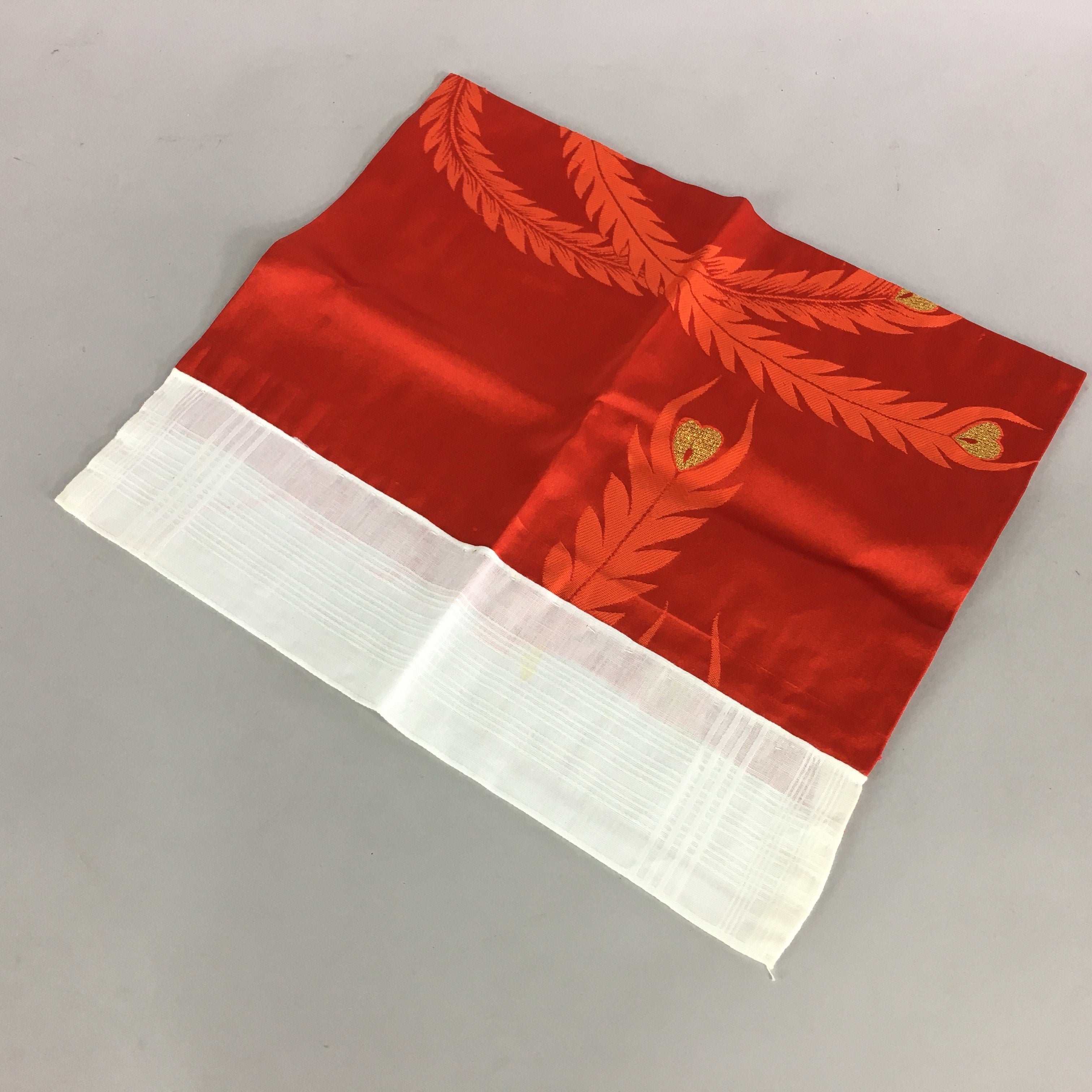 Japanese Buddhist Altar Table Cloth Vtg Uchishiki Rectangle Kyozukue BU426