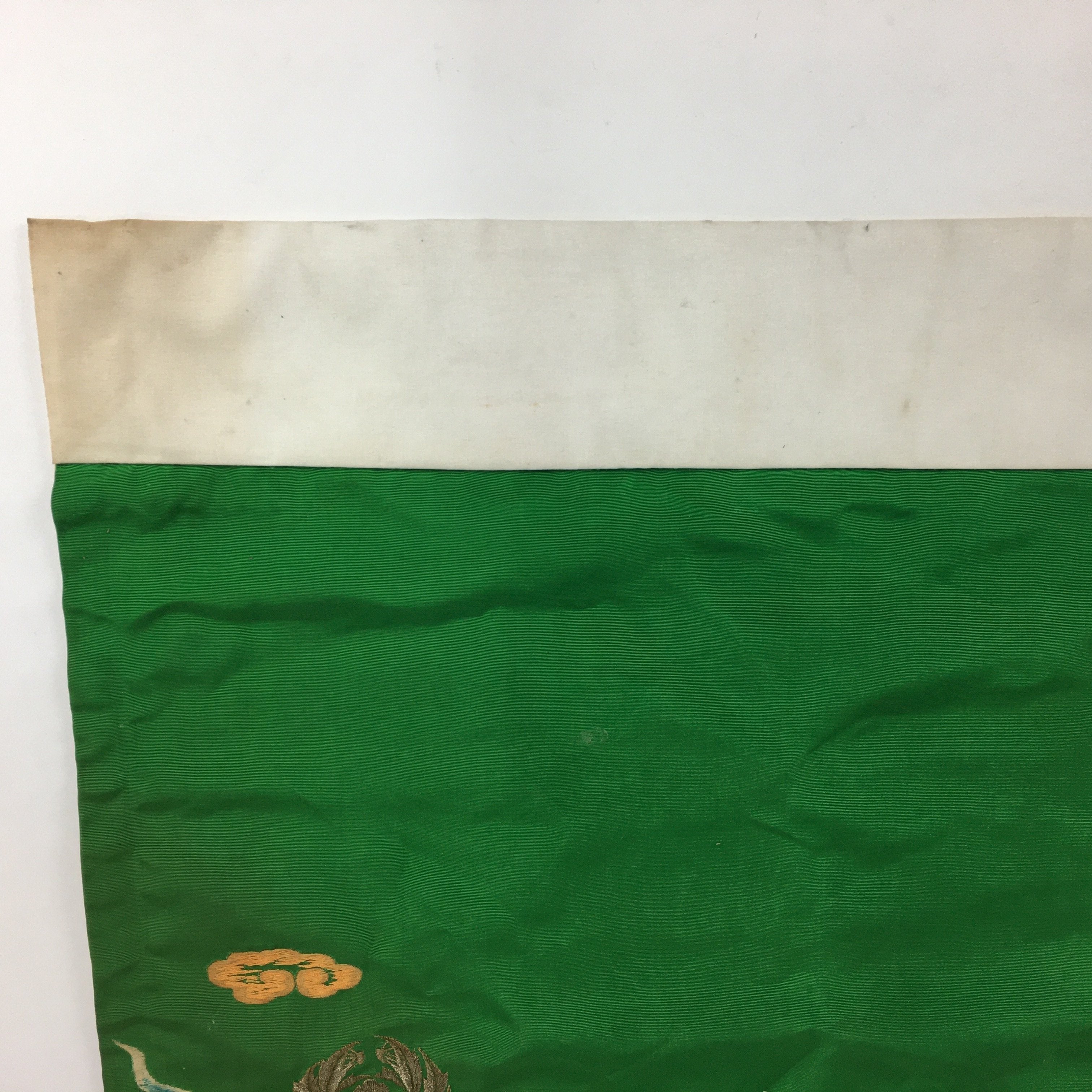 Japanese Buddhist Altar Table Cloth Vtg Uchishiki Rectangle Kyozukue BU456