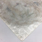 Japanese Buddhist Altar Table Cloth Vtg Uchishiki White Crane Maejoku BU463