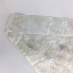 Japanese Buddhist Altar Table Cloth Vtg Uchishiki White Crane Maejoku BU463