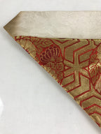 Japanese Buddhist Altar Tablecloth Uchishiki Vtg Triangle Uwajoku Maejyoku BU848